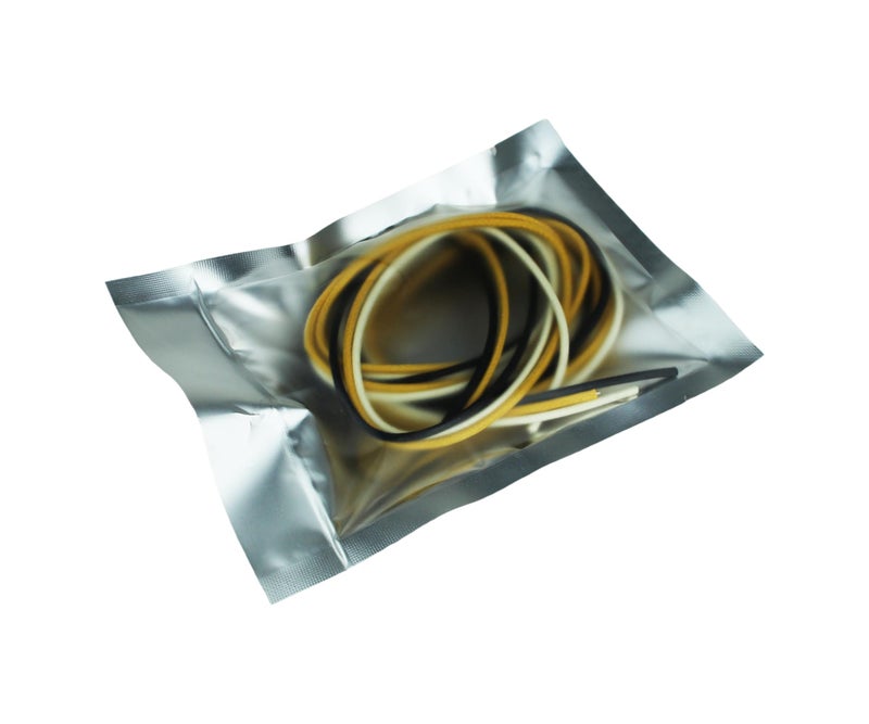 Guyker Cloth-Covered Braided Guitar Wire - 15 Feet (5-white/5-black/5-yellow) Electrics Vintage-Style Pushback Guitar Wire - Image 5